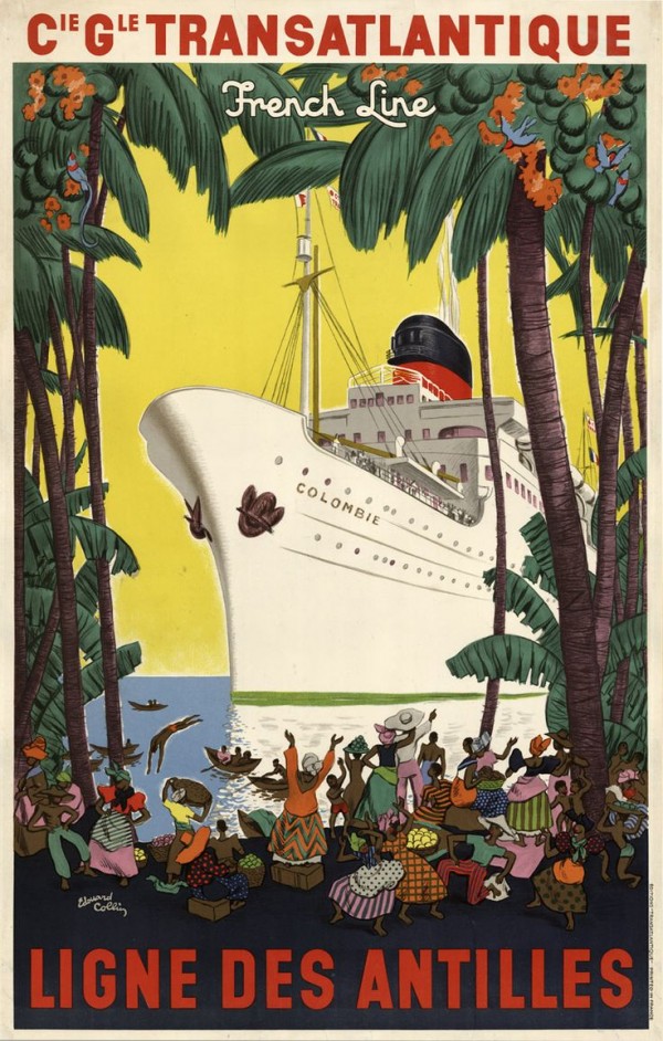 Ligne des Antilles  Print